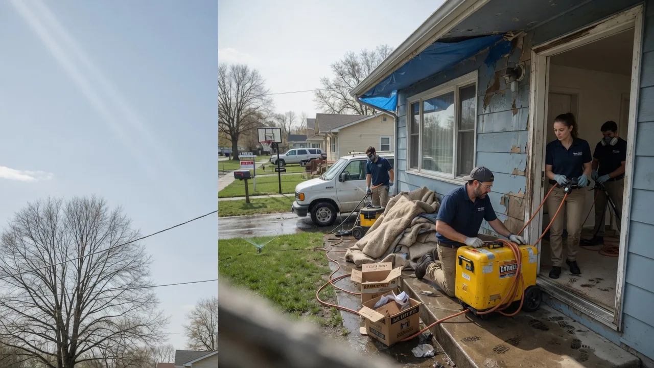 Basement Flood Cleanup in Gunnison, MS near me